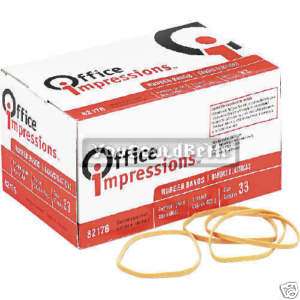   Rubber Bands elastic large size 33 BOX 1 LB office 042167821760  