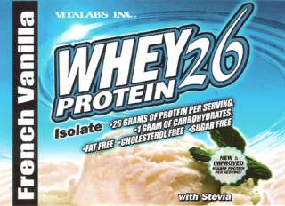 Vitalabs   Ultra Whey Protein Powder   420 gm. Vanilla  
