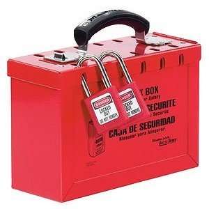  Portable Red Group Lock Box   Latch Tight