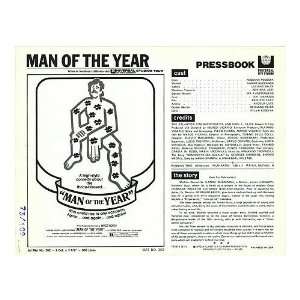  Man Of The Year Original Movie Poster, 8 x 11 (1973 