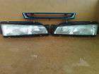 Nissan Silvia S14 Zenki OEM Head Lights with Eyelids and Grill