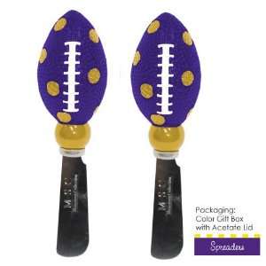  Purple/Gold SPREADERS  SET OF 2 Toys & Games