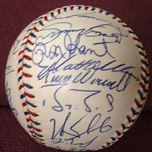  1995 National League All Stars Signed Baseball Sports 