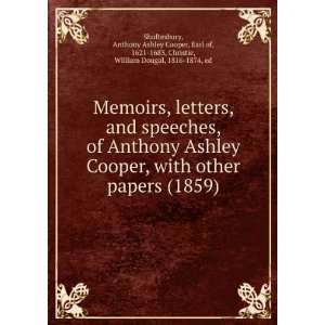   ) Anthony Ashley Cooper Christie, William Dougal, Shaftesbury Books
