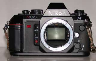 Nikon AF N2020 35mm Film Camera Body Excellent  