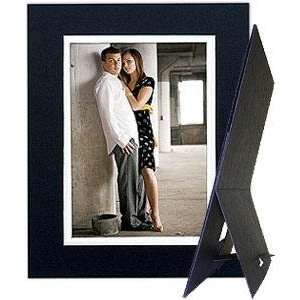   4x5 dual easel cardstock frame w/wide silver foil sold in 10s   4x5