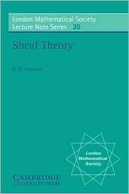 Sheaf Theory, (0521207843), B. R. Tennison, Textbooks   