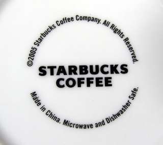 Starbucks Coffee Cup/Mug Pink/Red Hearts 2005  