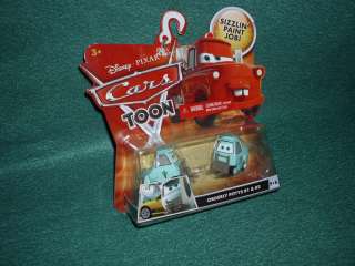 Disney Cars Toons  ORDERLY PITTYS #1 & #2  # 5&6 With Sizzlin Paint 