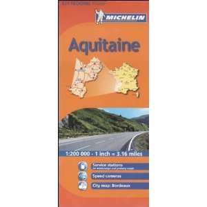    Aquitaine 524 (Maps/Regional (Michelin)) [Map] Michelin Books