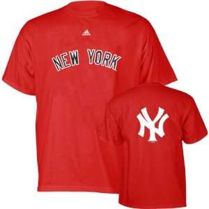  New York Yankees Red Primetime T Shirt