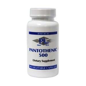  Progressive Labs Pantothenic 500mg
