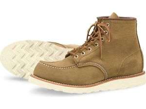 Red Wing 8881 Olive Mohave 6 Inch Moc Toe Heritage Collection  