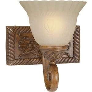  Forte Lighting 5082 01 41 Wall Sconce, Rustic Sienna