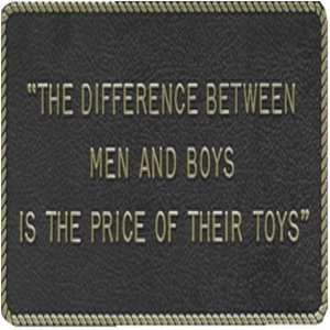   FP27 THE DIFFERENCE BETWEEN MEN & FUN PLAQUE