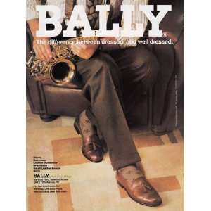   1990 Bally The difference between dressed , Saxophone Bally Books