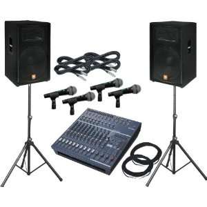  Yamaha EMX5014C/JBL JRX115 PA Package Musical Instruments