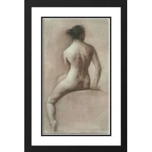 Aristides, Juliette 17x24 Framed and Double Matted Trapeze Artist 