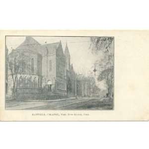   Vintage Postcard Battell Chapel Yale University New Haven Connecticut