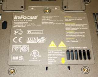 Infocus Home Theater LCD Projector Model LP280 797212409614  