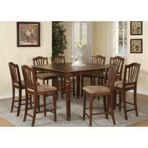  East West Furniture CH7 MAH C Chelsea 7PC Set with Gathering 54 
