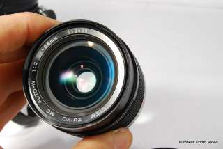 Used Olympus OM System W Zuiko Auto 12 24mm OM Lens f2.0  