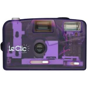  Keystone LeClic 35mm Camera,Translucent Purple Camera 