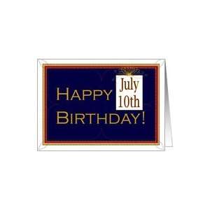  July 10th Birthday Card   Instead of Teddy Bear Picnic Day 