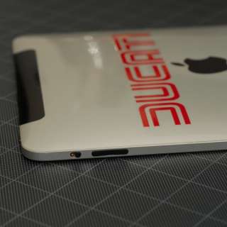   Zagg film and iPad. take it out with no problem if you dont like