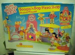 1111 Play Ground Kids Boogie N Bop Pizza Shop Playset  