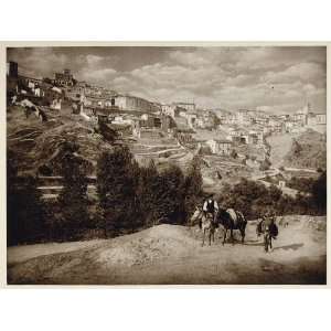  1925 Sepulveda Spain Town Photogravure Kurt Hielscher 