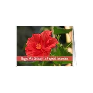  Red Floral 59th Birthday Card For Godmother Card Health 