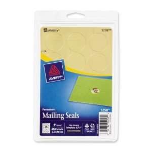  Avery Metallic Mailing Seal