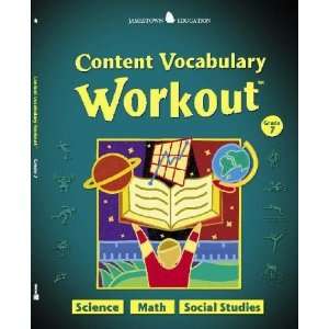 Jamestown Education, Content Vocabulary Workout, Student 