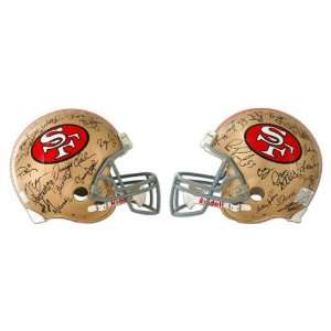   49ers Autographed 5x Super Bowl Champions Helmet 