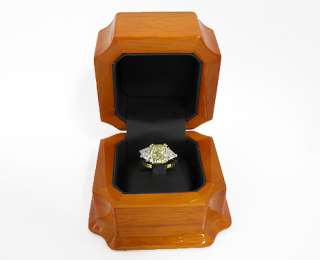   Radiant Fancy Yellow Diamond Ring *5.00ct Total Diamond Weight*  