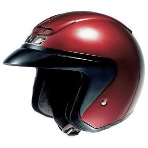  HJC AC 3 Open Face Motorcycle Helmet Wine XXS Automotive