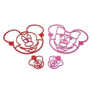  Mickey & Minnie Mouse Stencil Set