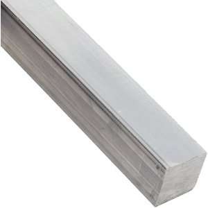 Aluminum 6063 T52 Square Bar, 0.625 Thick, 0.625 Width, 36 Length 