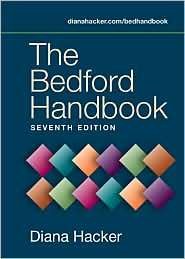 Bedford Handbook, 7th Edition, (0312419333), Diana Hacker, Textbooks 