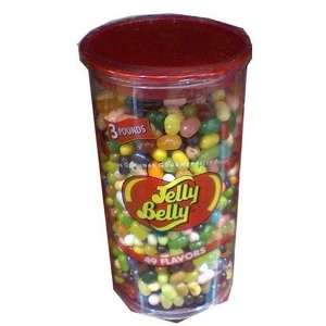 Jelly Belly Jelly Beans, Assorted Flavors, 3 Pound Tub (pack of 6)