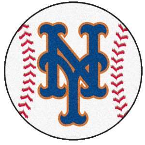  Fanmats 6443 MLB   New York Mets Baseball Mat Automotive