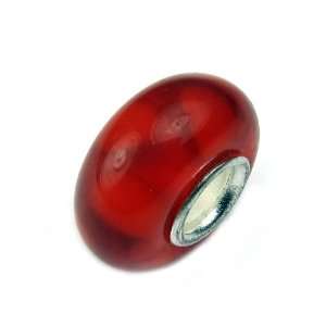  CLOSEOUT Murano Single Core Red Pandora Style Bead 