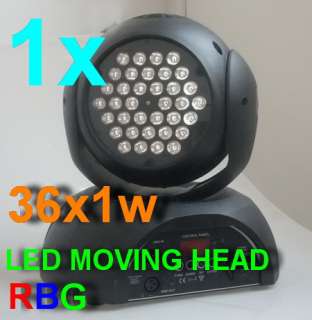 6pcs LED 60W Moving Head Spot Light DJ Stage Lighting  