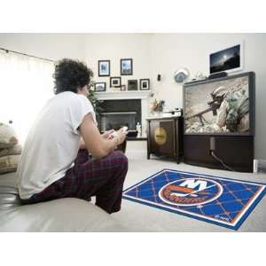  New York Islanders NY Area Rug Carpet Flooring 4x6