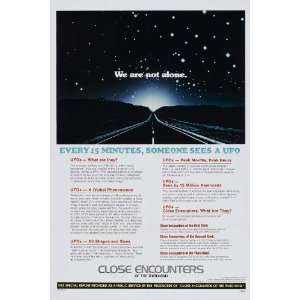  Close Encounters of the Third Kind (1977) 27 x 40 Movie 