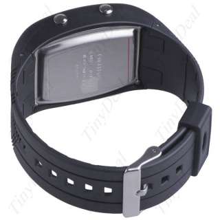 Solar Powered Digital Wrist Watch Stopwatch WUS 14401  