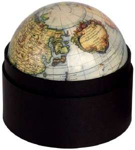 Robert De Vaugondy 1745 Terrestrial Globe In Box 14cm  