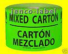 Spanish English Labels items in stickers 3 x 5 