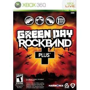  Xbox 360 Green Day Plus Rock Band Guitar Bundle (Includes 